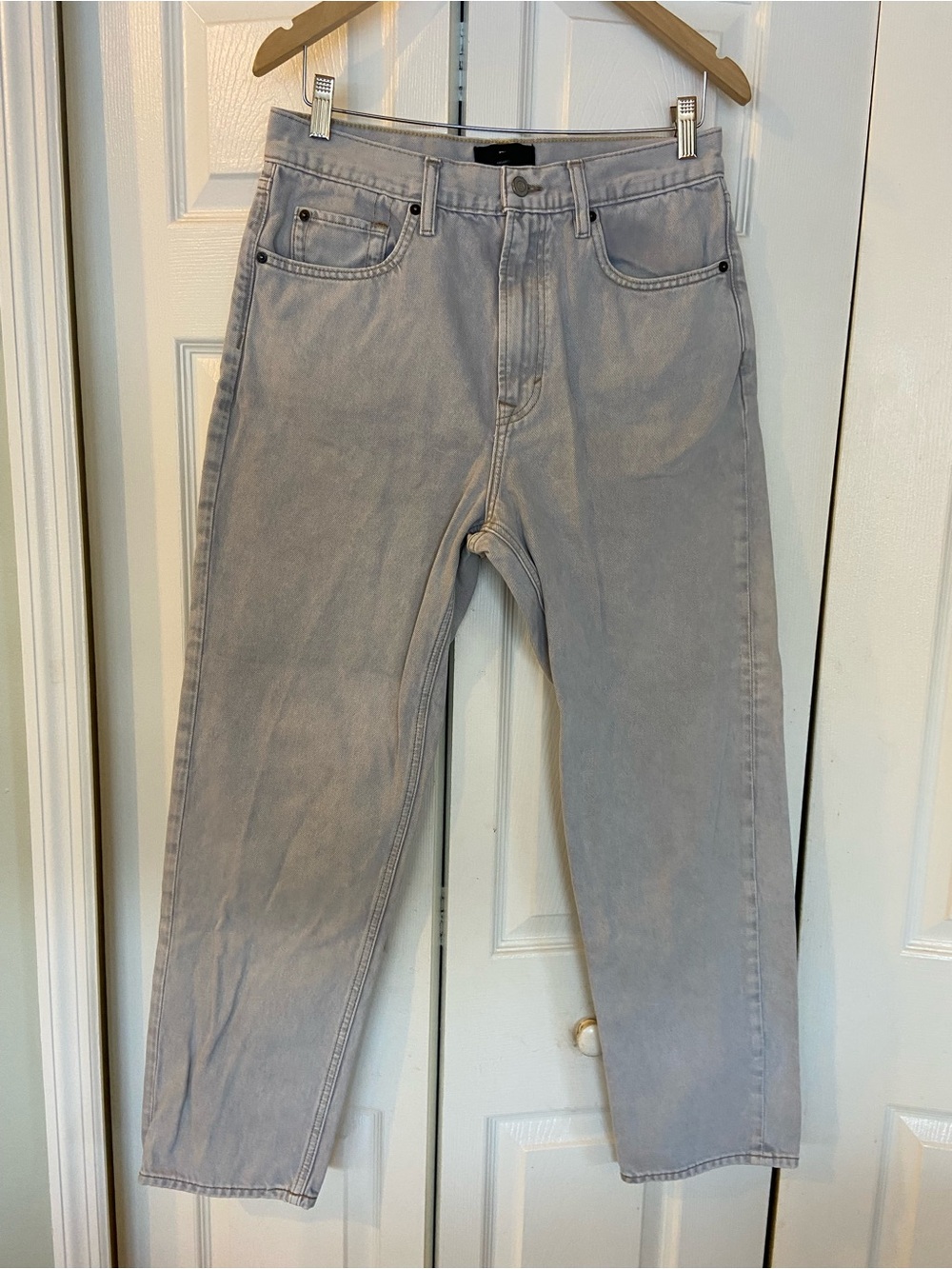Banana Republic Men's Light Gray Straight Jeans